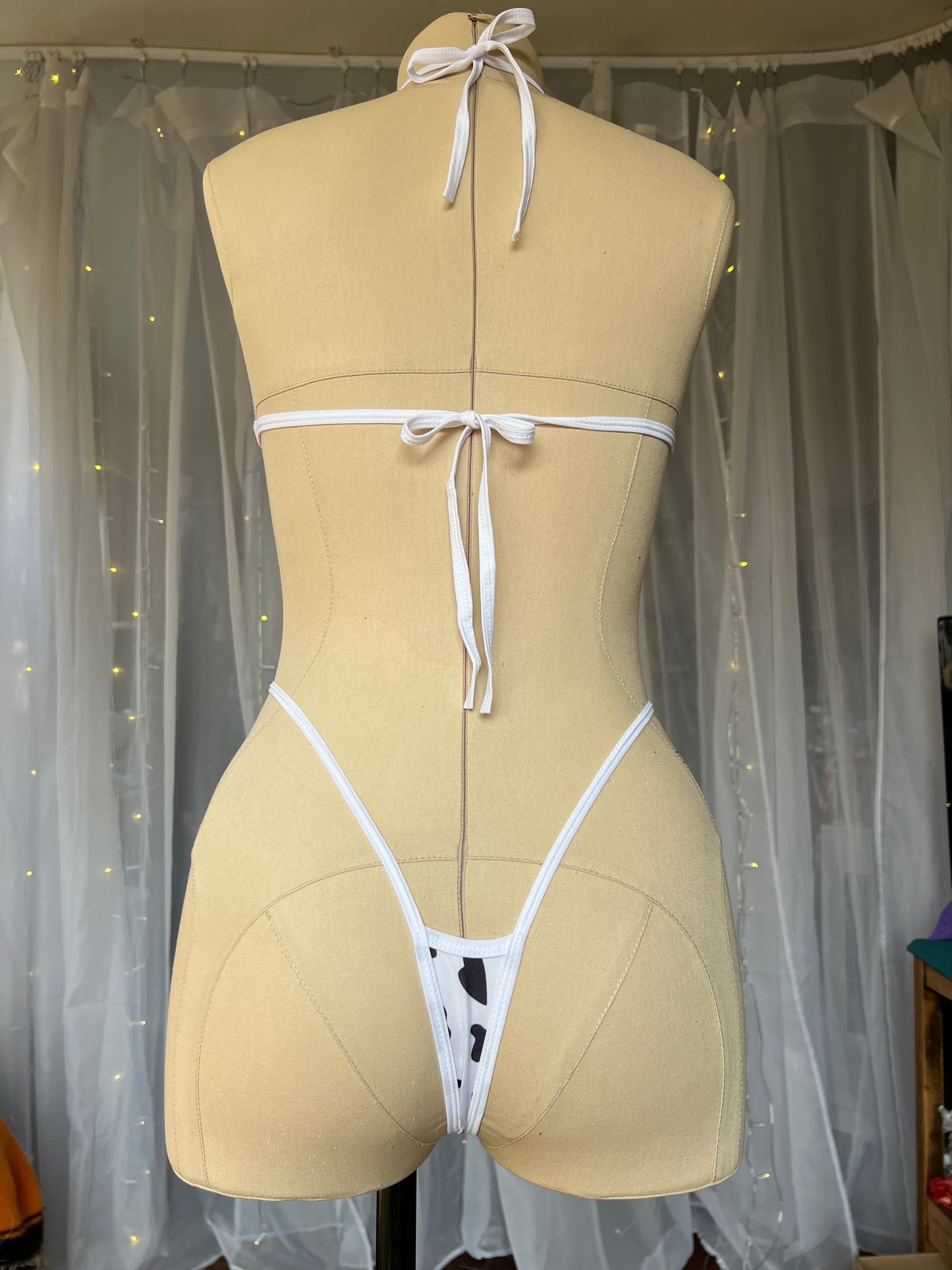 Cow Print Monokini
