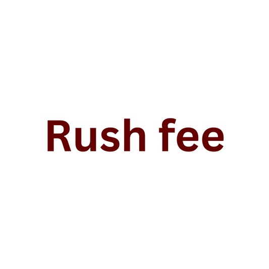 Rush fee